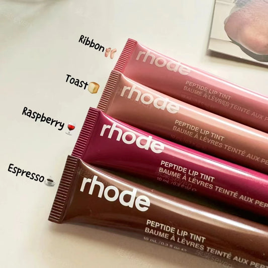 Rhode Peptide Lip Treatment, Hailey Bieber Nourishing Treat for Visibly Plump, Pillowy Soft Lips, Glossy and Nourish and Moisturize Dry Lips